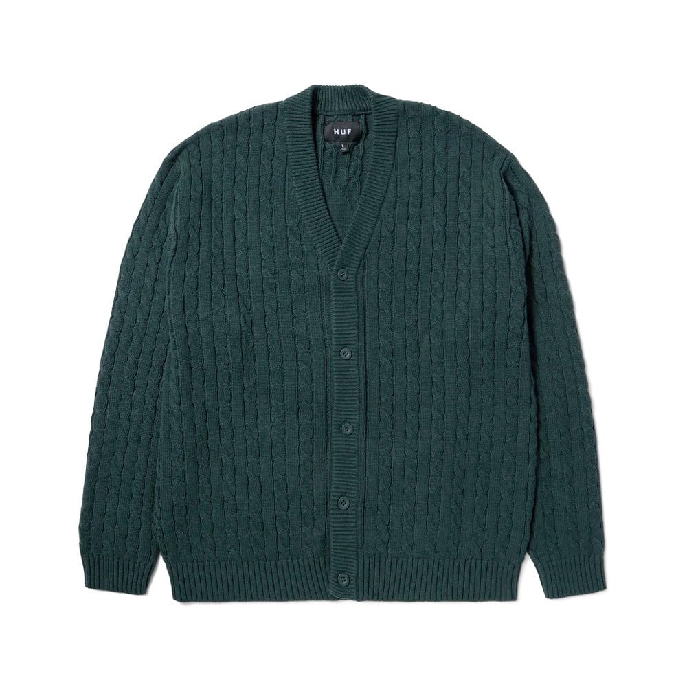 Triple Triangle Jacquard Cardigan