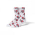 Shrooms Sock - White
