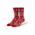 Apres Plantlife Crew Sock - Red