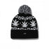 Apres Cuff Pom Beanie - Black