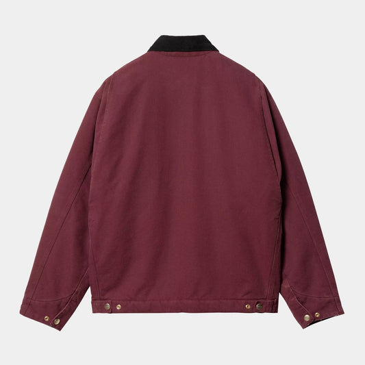 OG Detroit Jacket (Winter) Malbec/Black (Aged Canvas)