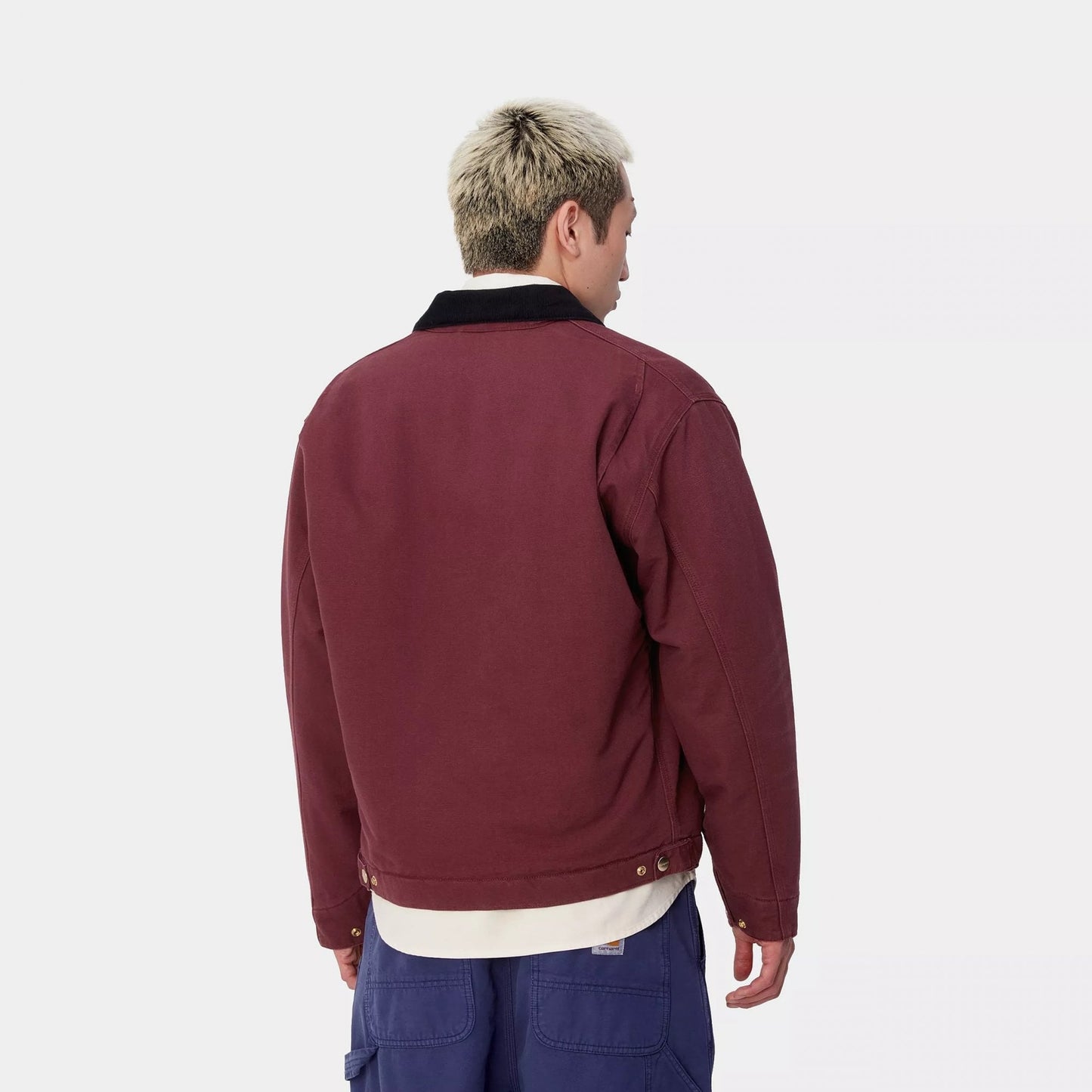 OG Detroit Jacket (Winter) Malbec/Black (Aged Canvas)