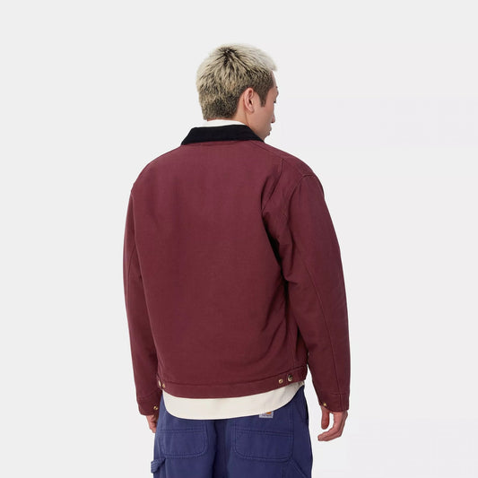 OG Detroit Jacket (Winter) Malbec/Black (Aged Canvas)