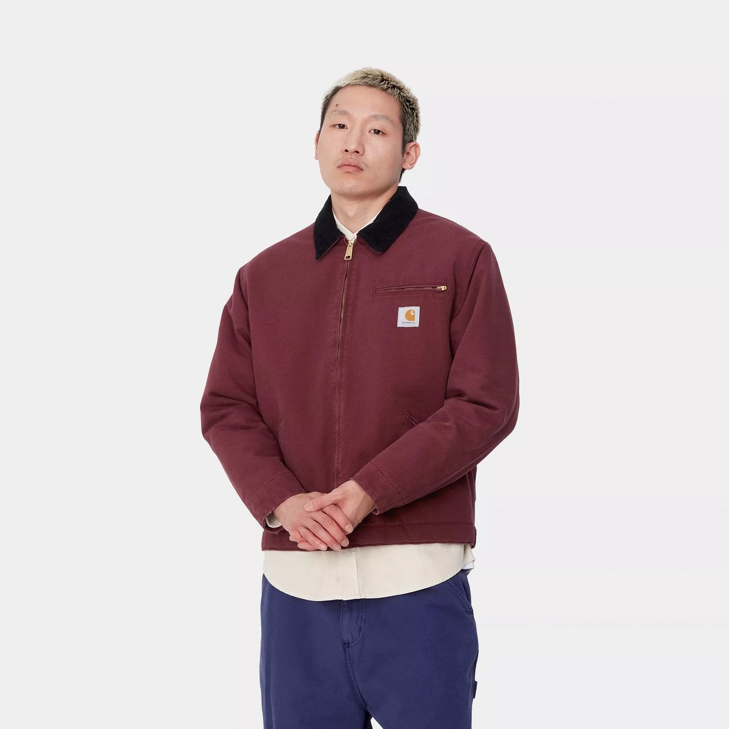 OG Detroit Jacket (Winter) Malbec/Black (Aged Canvas)