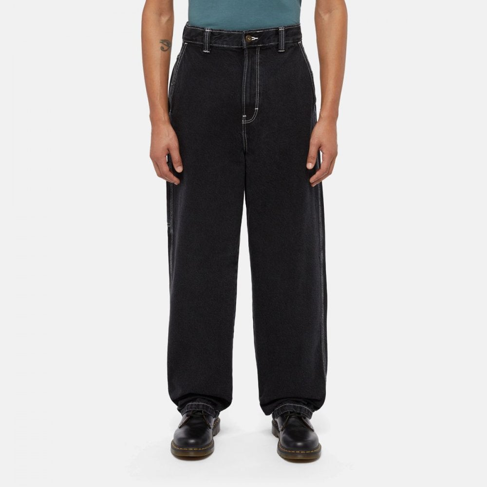 Madison Baggy Fit Denim - Black Wash