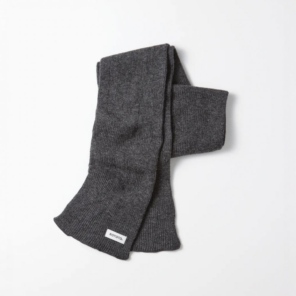 Rototo Sockstole Scarf - Charcoal