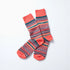 Jacquard Crew Socks Fairisle - Red