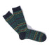 Reverse Fairisle JQ Crew - Navy Melange