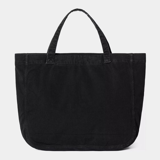 Rivet Tote Bag - Black Stone Washed
