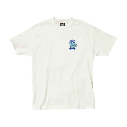 Skating Owl S/S T-shirt - Cream