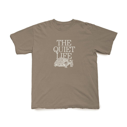 Turtle Pigment Dyed S/S T-shirt - Chocolate