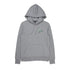 Women's Japanese Optical Dot Hood - Heather Grey