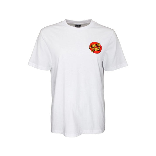 Women's Classic Dot Chest T-shirt - White