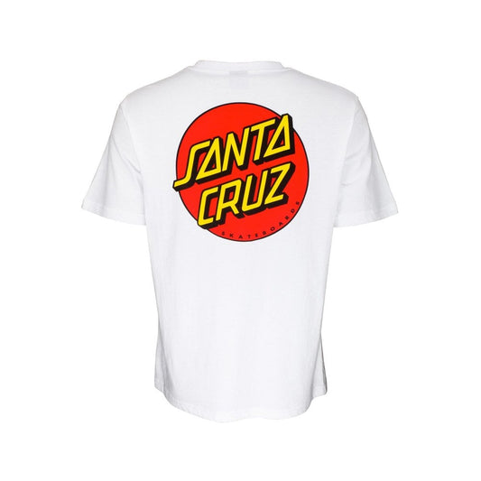 Women's Classic Dot Chest T-shirt - White