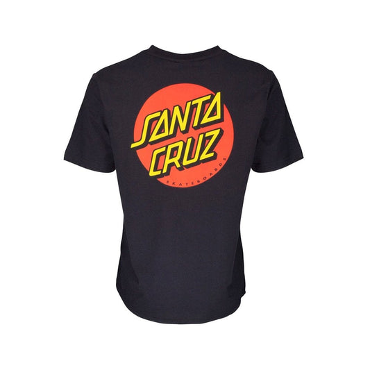 Women's Classic Dot Chest T-shirt - Black