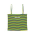 Women's Strip Vest - Apple Wave Stripe