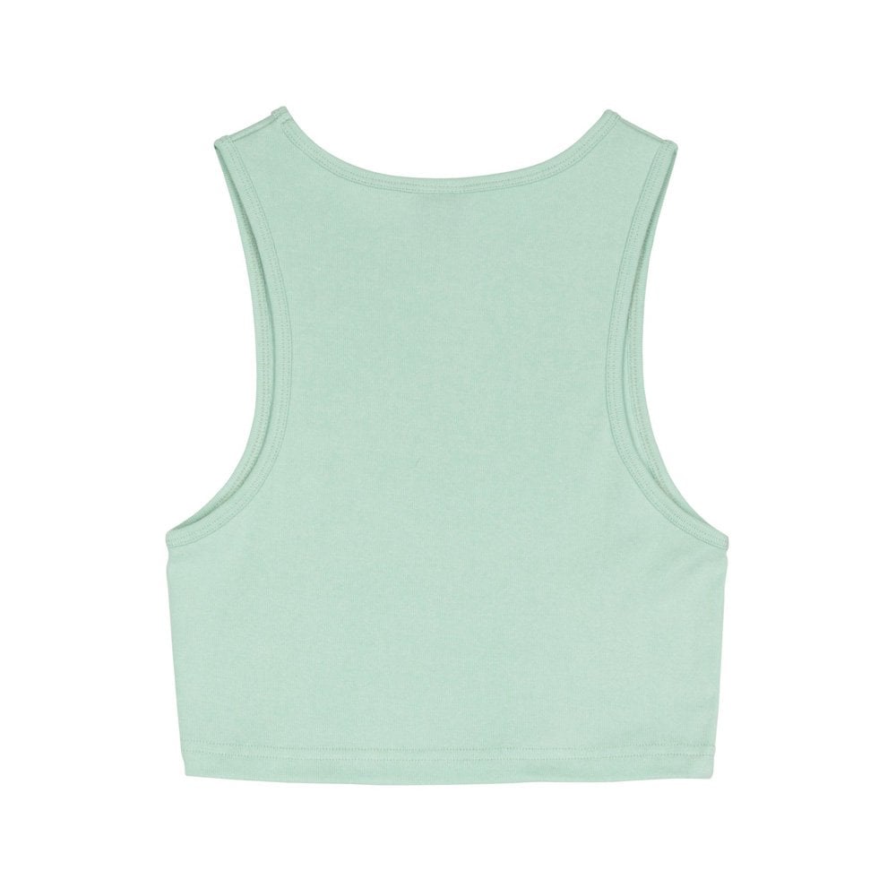 Women's Balloon Heart Front Tank Top - Fresh Mint