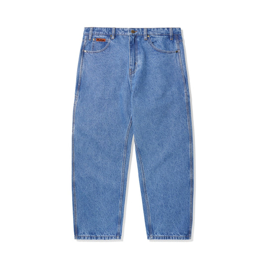 Baggy Denim Jeans Washed Indigo