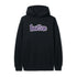 Swirl Pullover Hood Black