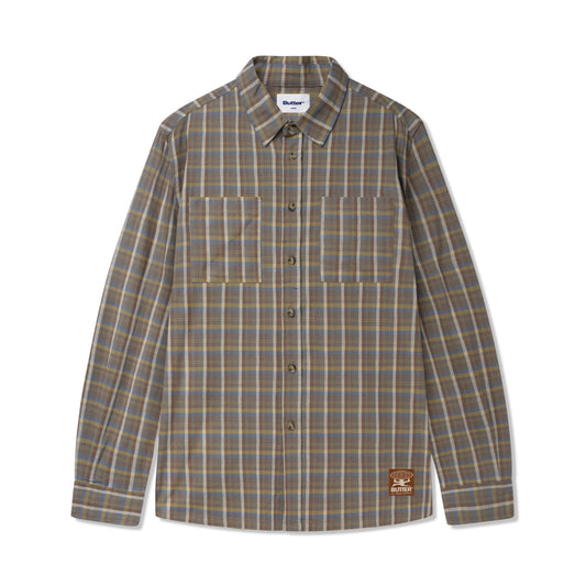 Terrain Plaid Shirt Canteen