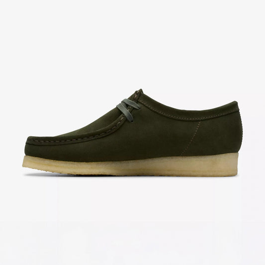 Wallabee - Forest Green Suede