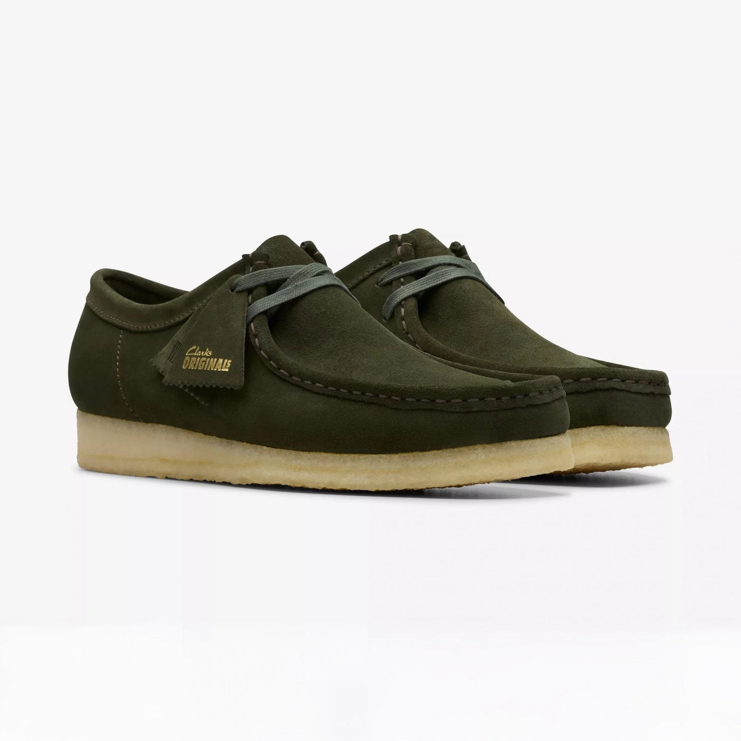 Wallabee - Forest Green Suede