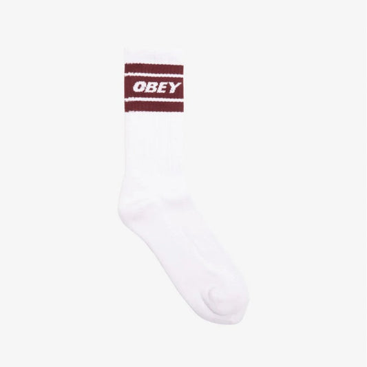 Cooper Ii Socks White / Zinfandel