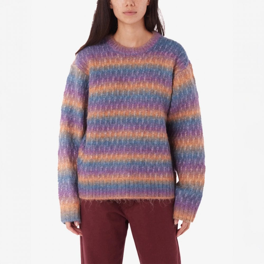 Women's Daytrip Crew Sweater - Purple Multi