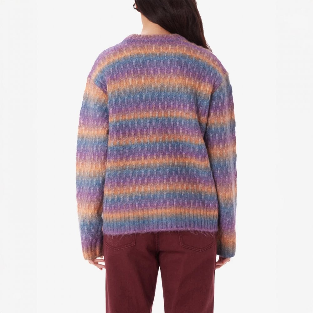 Women's Daytrip Crew Sweater - Purple Multi