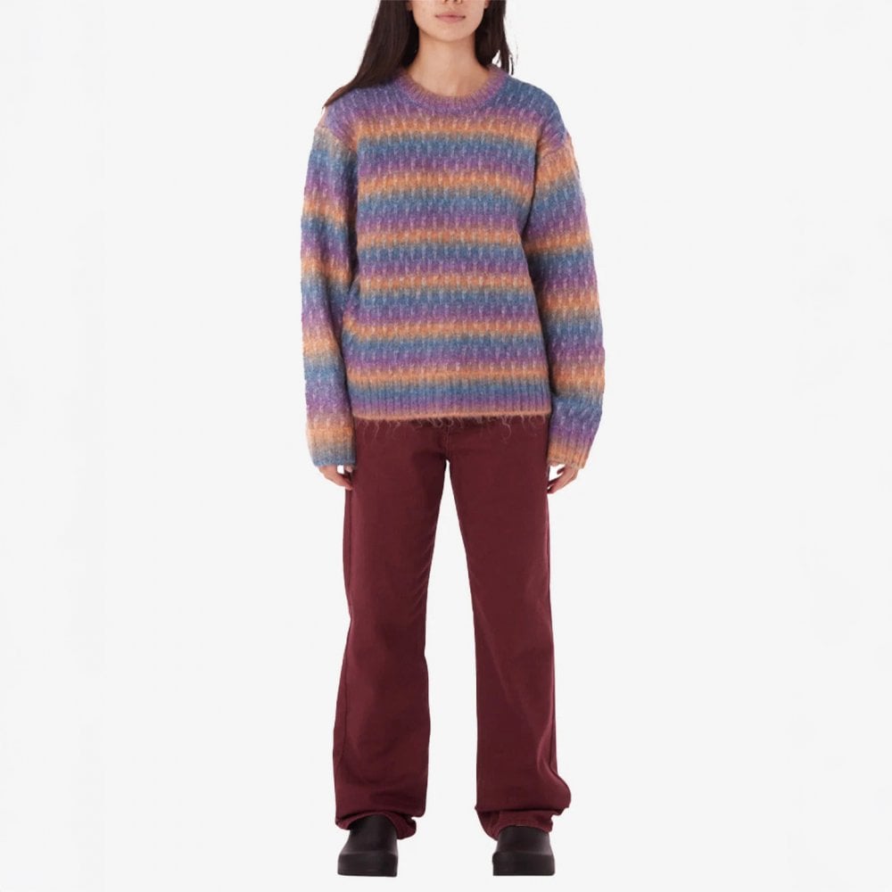 Women's Daytrip Crew Sweater - Purple Multi