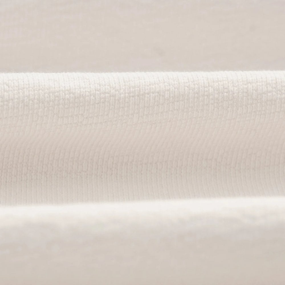 Dean - Ecru Textured Organic Cotton T-Shirt