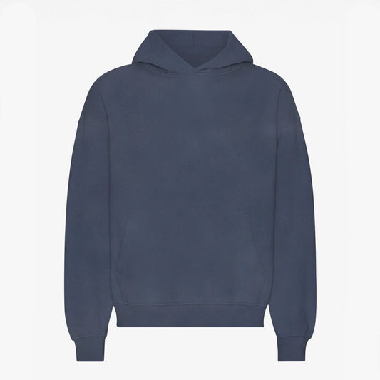 Organic Oversized Hood - Neptune Blue