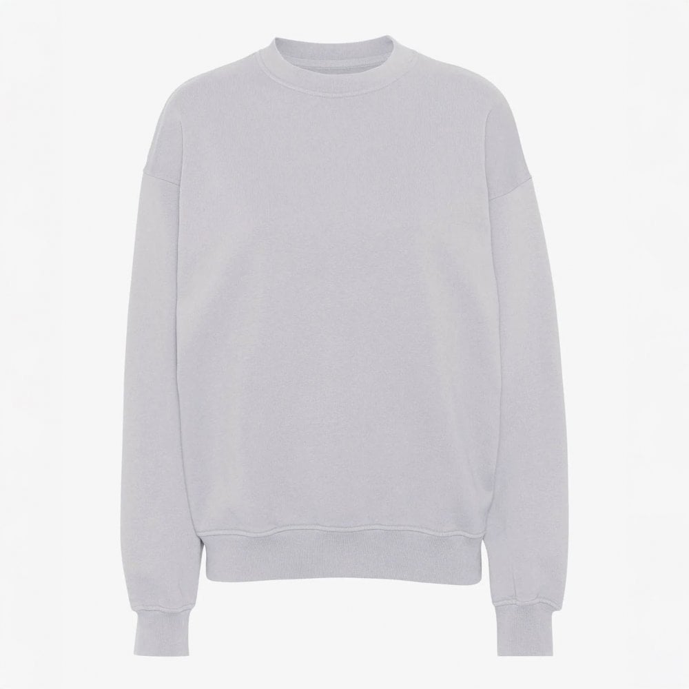 Organic Oversized Crew - Limestone Grey