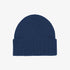 Merino Wool Beanie - Marine Blue