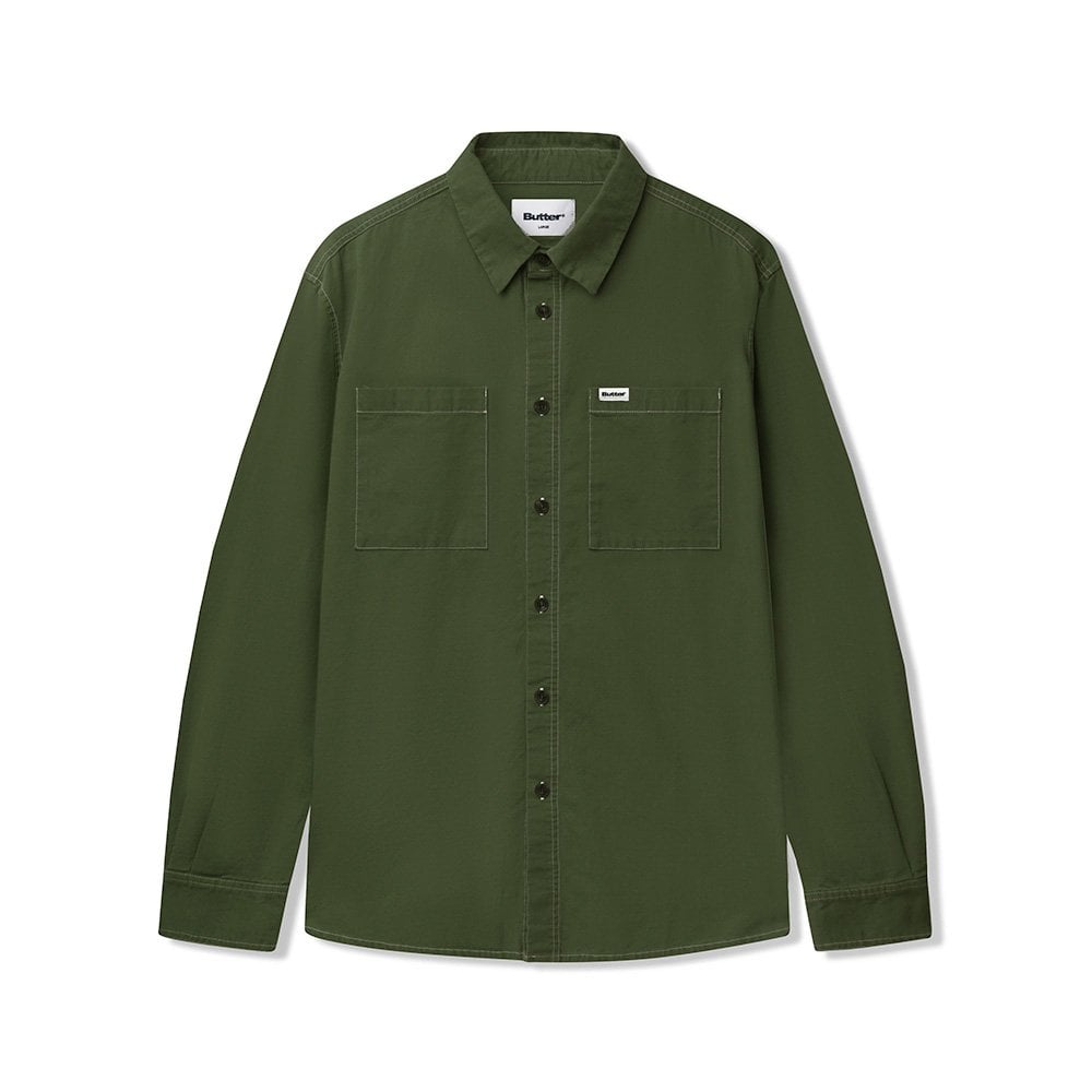 Ripstop Button Up Shirt - Army