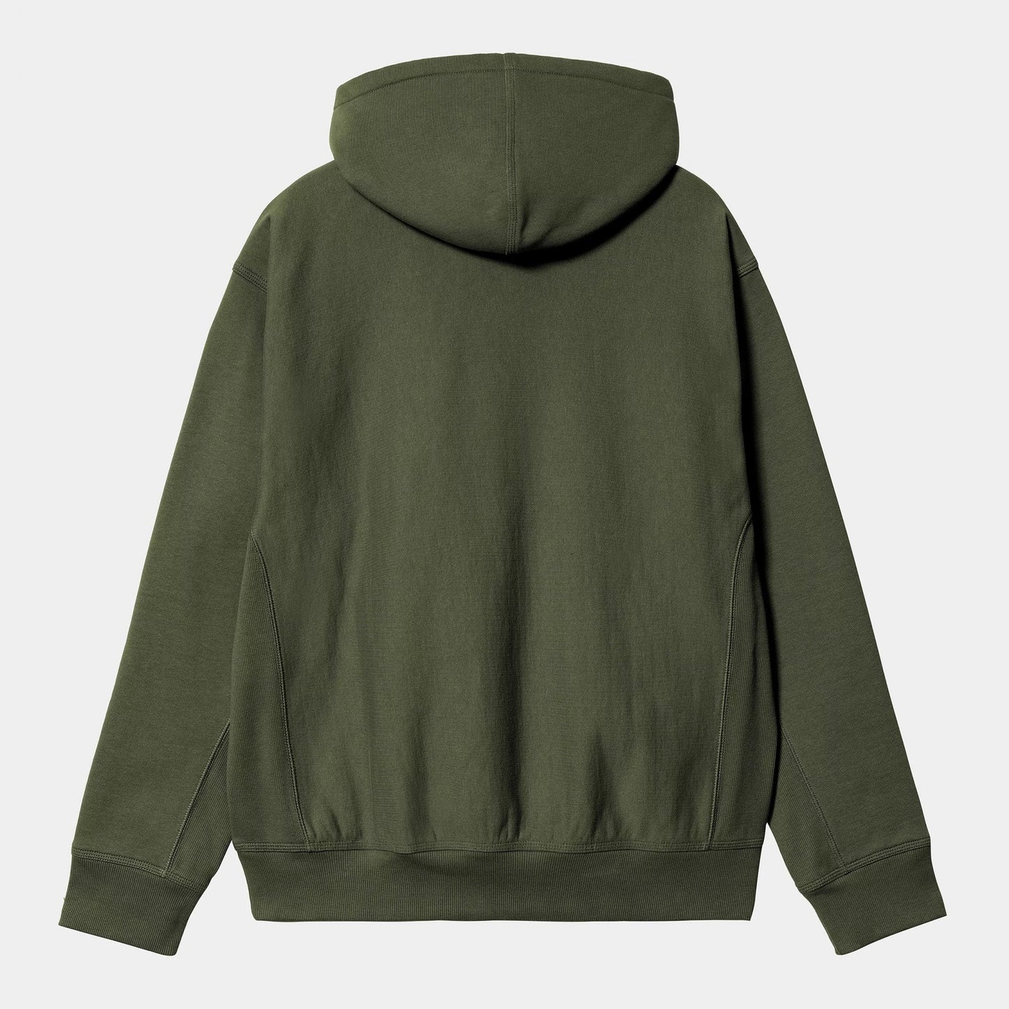Hooded American Script Sweat - Tarragon