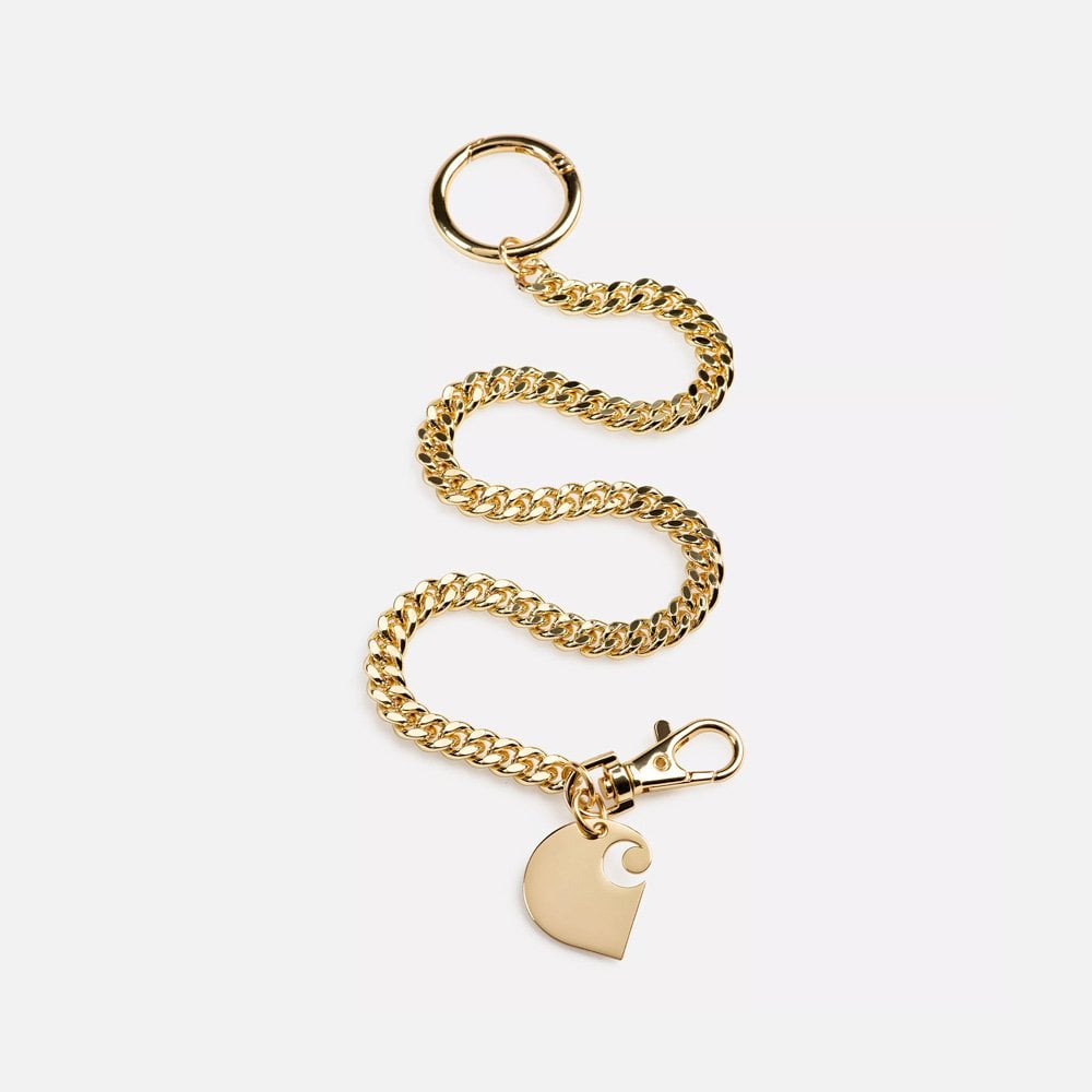 Cuban Link Keychain - Gold