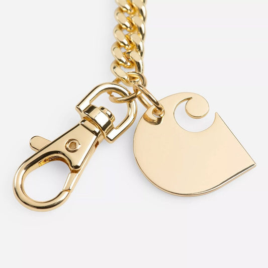 Cuban Link Keychain - Gold