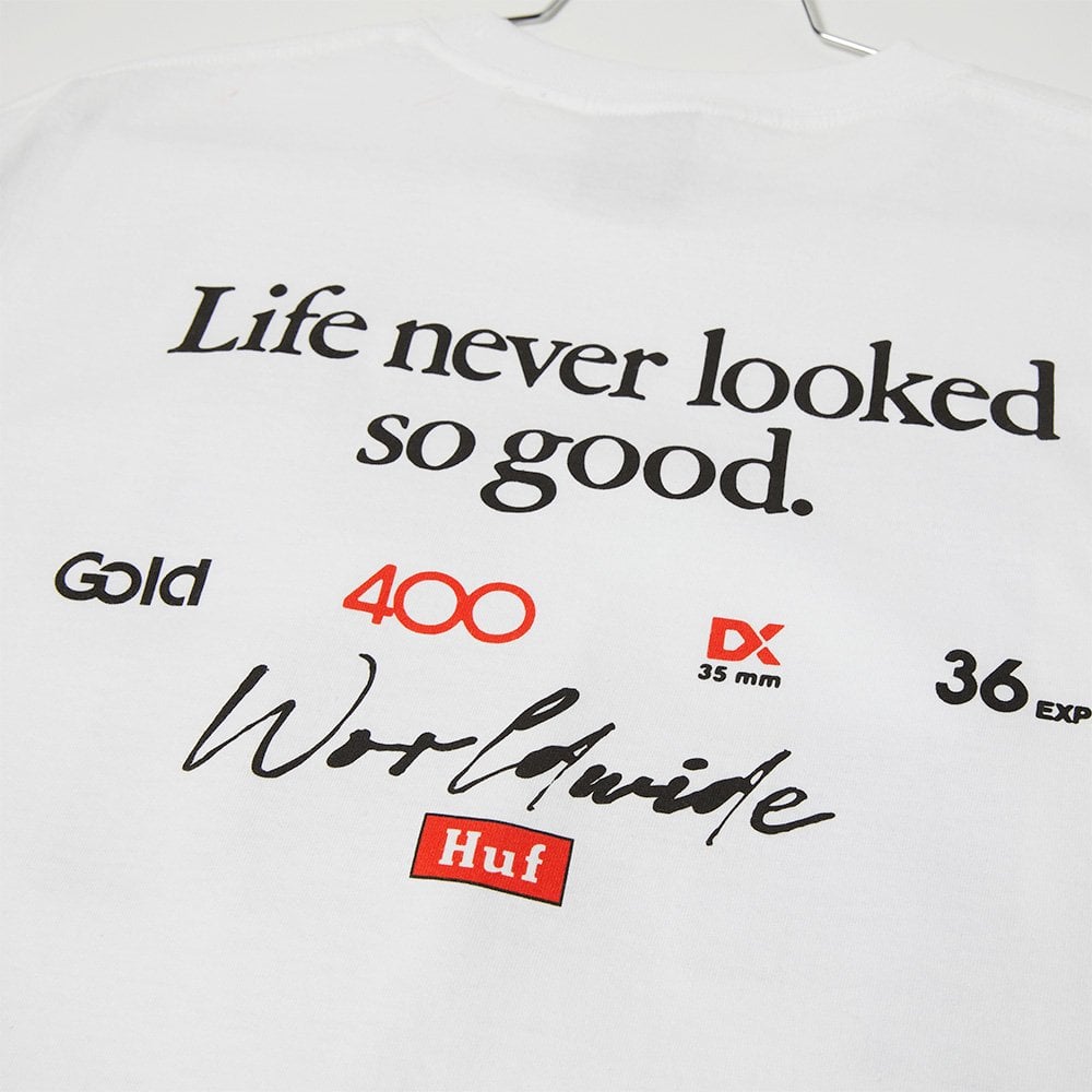 HUF X Kodak Rear View S/S Tee