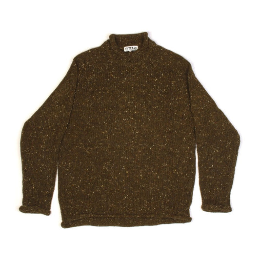 Findhorn Donegal Donut Neck - Dark Green