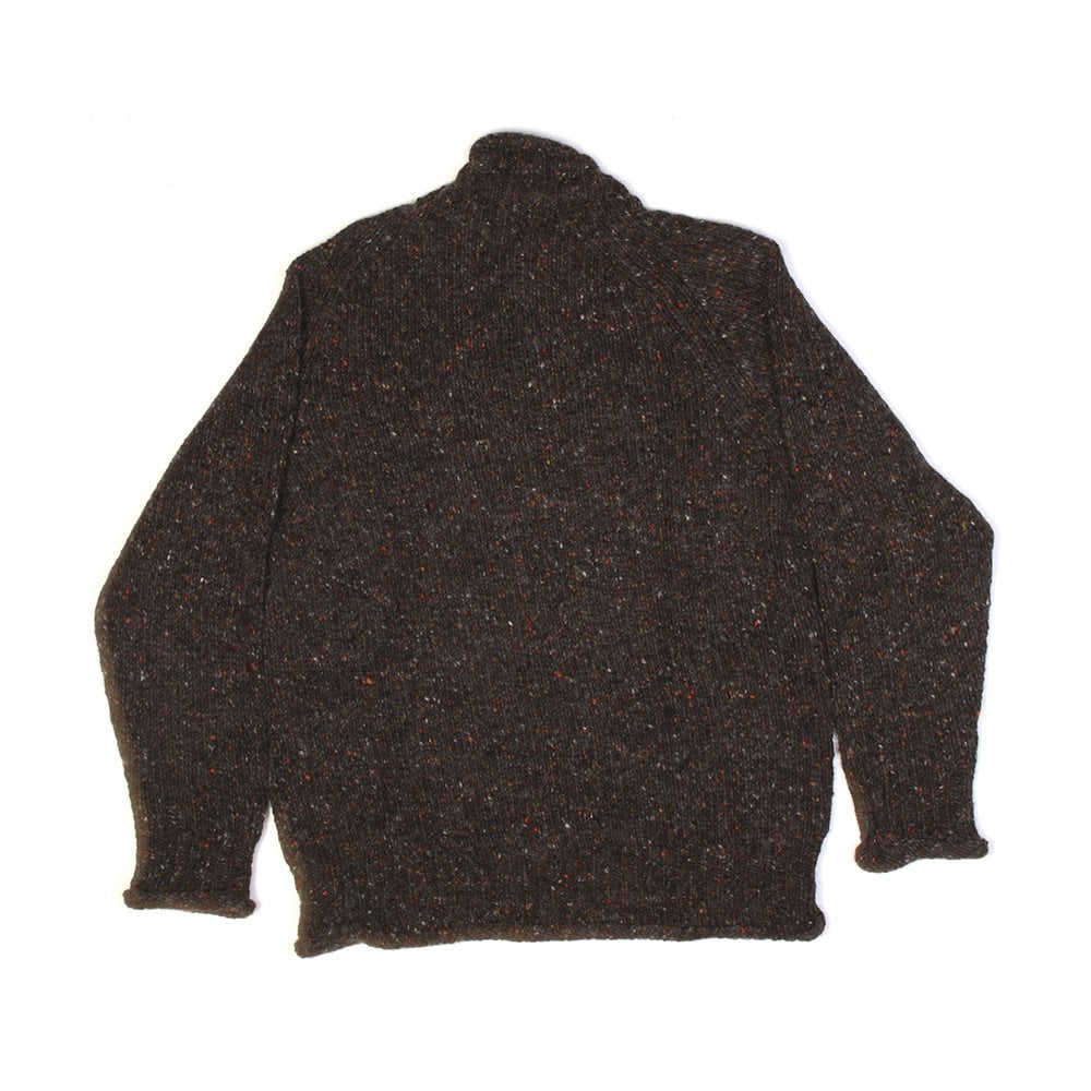 Findhorn Donegal Donut Neck - Laughey Brown/grey