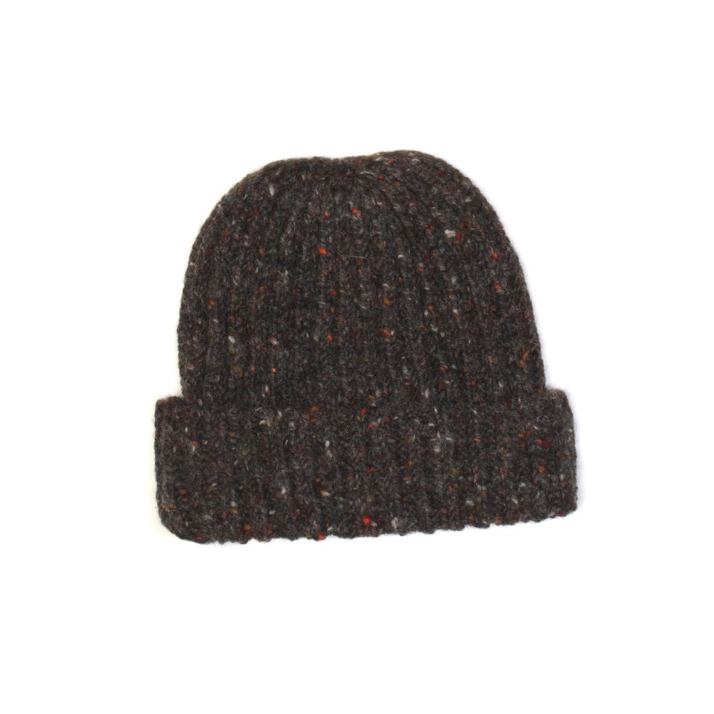 Doon Donegal Beanie - Laughey Brown/grey