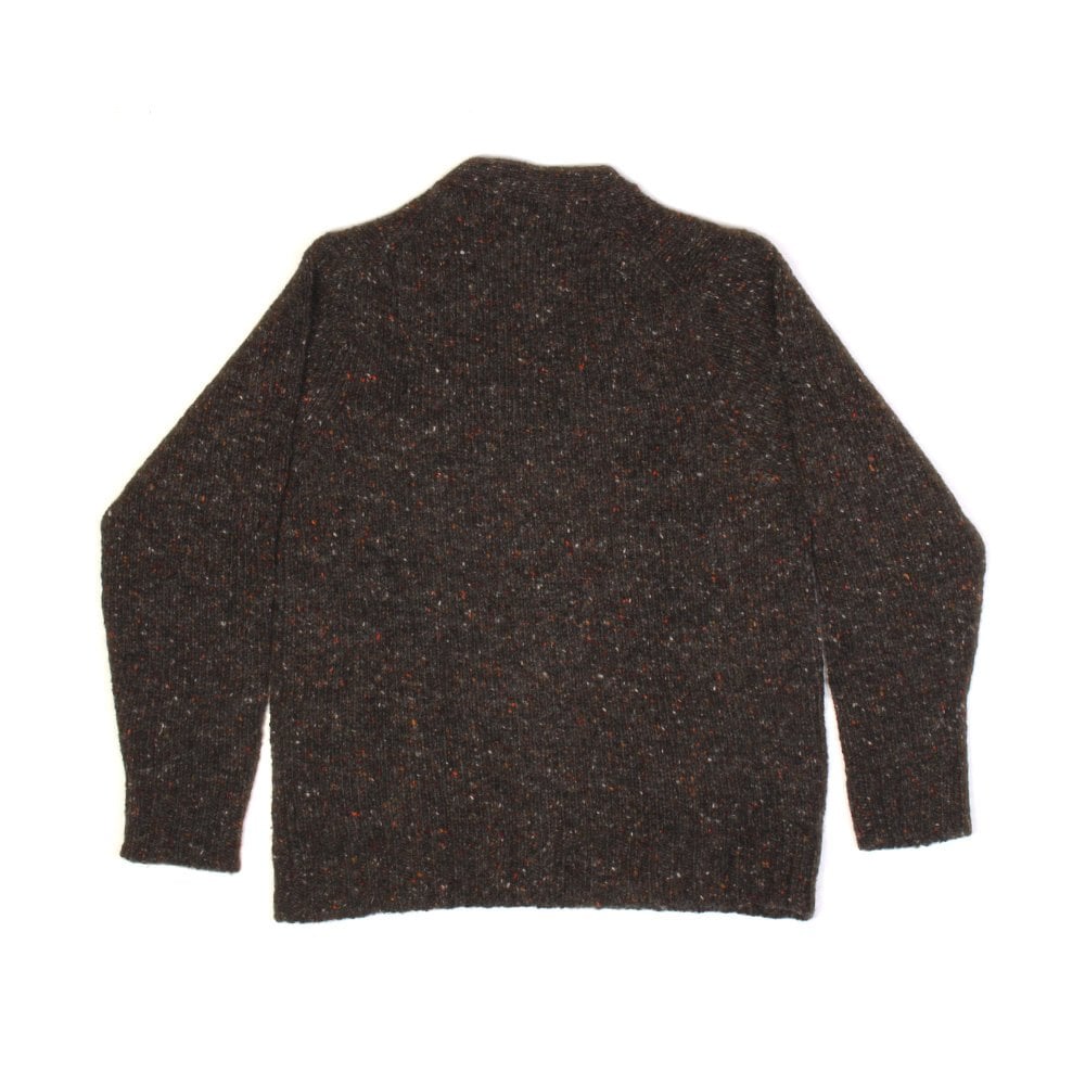 Roy Donegal Cardigan - Laughey Brown/grey