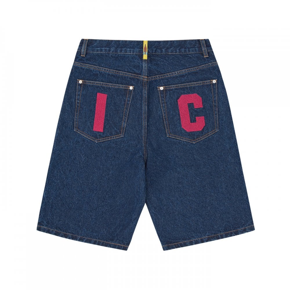 Running Dog Denim Shorts - Indigo