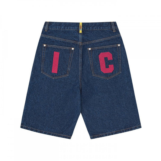 Running Dog Denim Shorts - Indigo