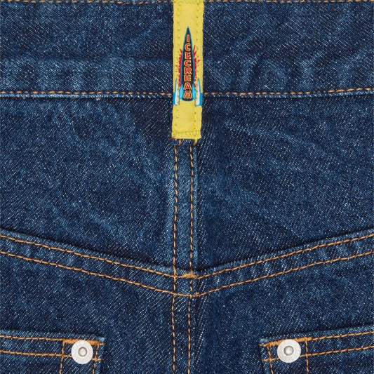 Running Dog Denim Shorts - Indigo