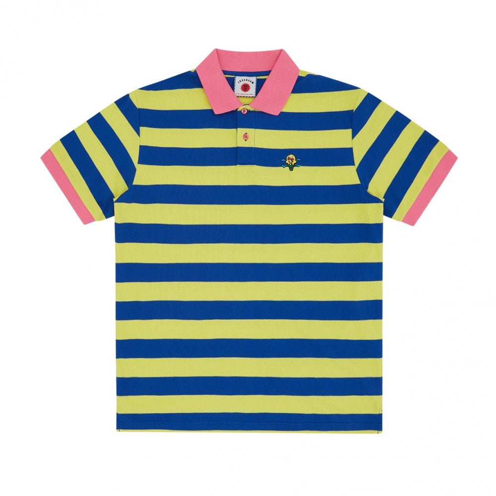 Cones and Bones Striped Polo Shirt