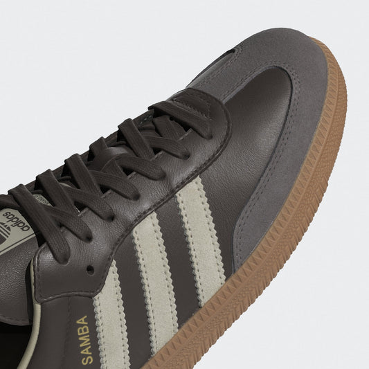 Samba OG - Brown / Putty Grey / Gold Metallic