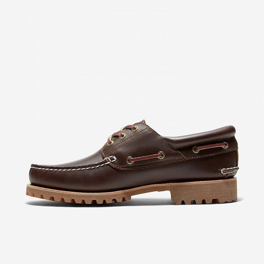 Authentic Handsewn Boat Shoe - Brown