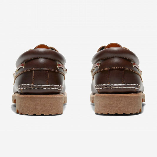 Authentic Handsewn Boat Shoe - Brown
